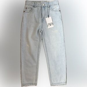 Zara Kids Mom Fit Jeans, NWT